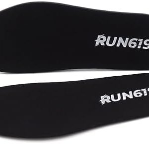 Wide Run Zero Drop Insoles for Foot Forming, Firm Support - Men's 8-9.5, Women's 9-10.5, 6mm Thickness, Ideal for Comfor