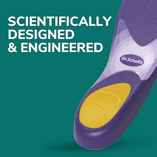 Dr. Scholl's Protective Insoles for Men's Shoes - Prevent Foot, Knee, and Lower Back Pain - Promote Foot Health & Wellne