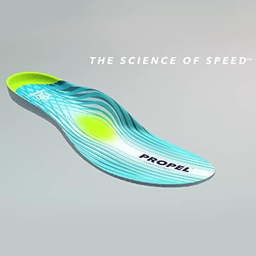 Spenco Propel Performance Shoe Insoles for Men & Women – Comfortable Support for Arch Pain Relief – Best for Running & D