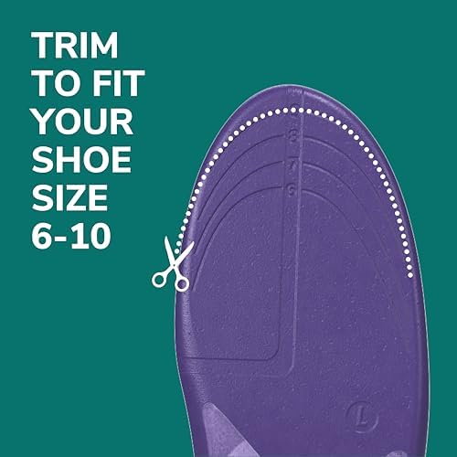 Dr. Scholl's Protective Insoles for Men's Shoes - Prevent Foot, Knee, and Lower Back Pain - Promote Foot Health & Wellne