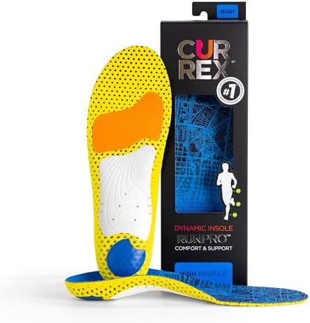 CURREX RunPro Insoles for Running Shoes - Arch Support Inserts for Men & Women, Enhance Performance & Reduce Fatigue (Me