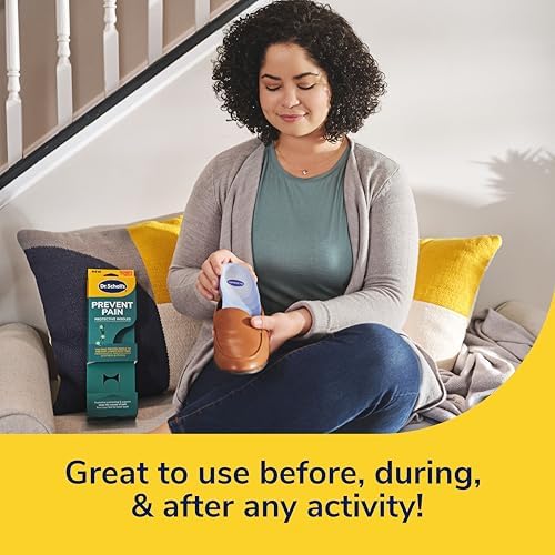 Dr. Scholl's Protective Insoles for Men's Shoes - Prevent Foot, Knee, and Lower Back Pain - Promote Foot Health & Wellne