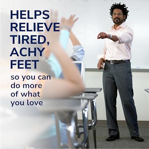 Dr. Scholl’s Energizing Comfort Men’s Everyday Insoles - Shock Absorbing, Arch Support - Massaging Gel for All-Day Comfo