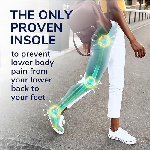 Dr. Scholl's Protective Insoles for Men's Shoes - Prevent Foot, Knee, and Lower Back Pain - Promote Foot Health & Wellne