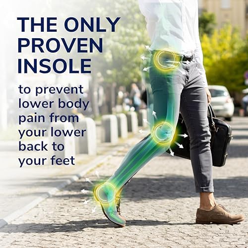 Dr. Scholl's Protective Insoles for Men's Shoes - Prevent Foot, Knee, and Lower Back Pain - Promote Foot Health & Wellne