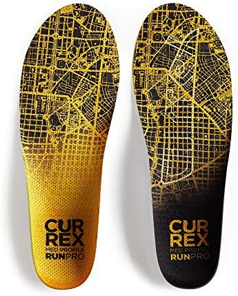 CURREX RunPro Insoles for Running Shoes - Arch Support Inserts for Men & Women, Enhance Performance & Reduce Fatigue (Me